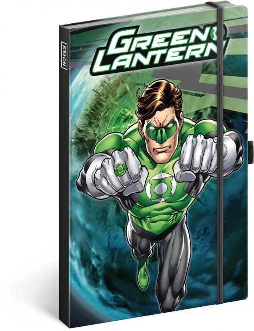 Zvezek Green Lantern s črtami
