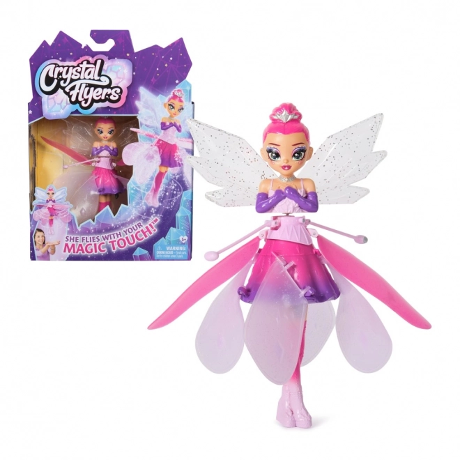 Leteča punčka Hatchimals Crystal Flyers