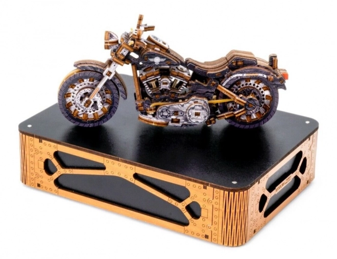 WOODEN CITY 3D sestavljanka Motorno kolo Cruiser Omejena izdaja 168 kosov