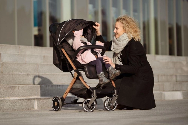 Športni voziček MoMi ESTELLE črn 2021