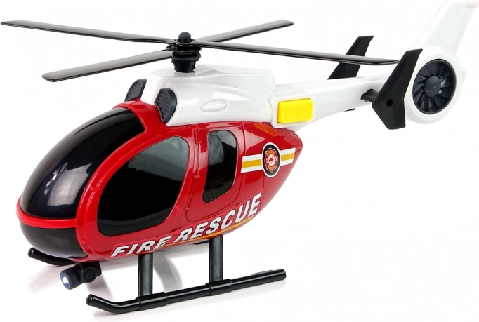 svetlobni in zvočni učinki helikopterja