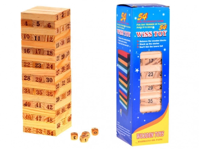 Leseni stolp JENGA STOCK TOWER GR0189