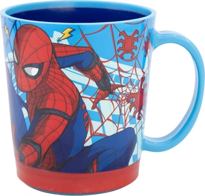 Plastični lonček s protizdrsnim dnom z motivom Spider-Mana