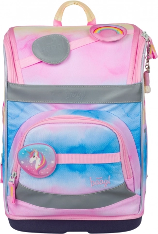 Šolska torba Zippy Plus Rainbow Unicorn