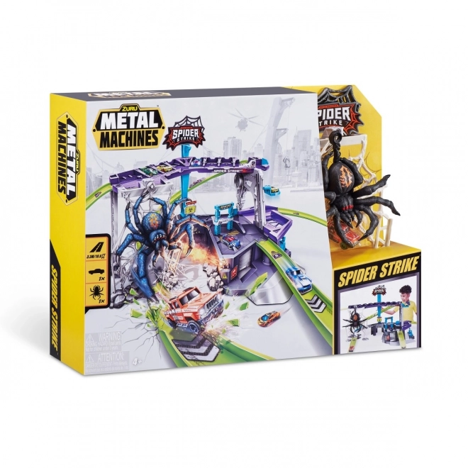 Steza za avtomobile ZURU Metal Machines: Napad Pajka