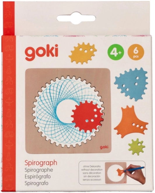 Leseni spirograf Goki