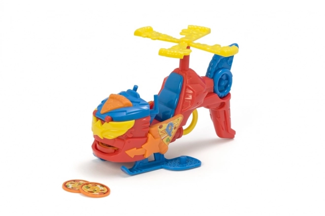 SuperThings Pizzacopter z izstreljevalnikom diskov