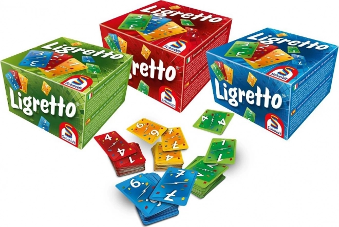 Kartna igra Ligretto - modra
