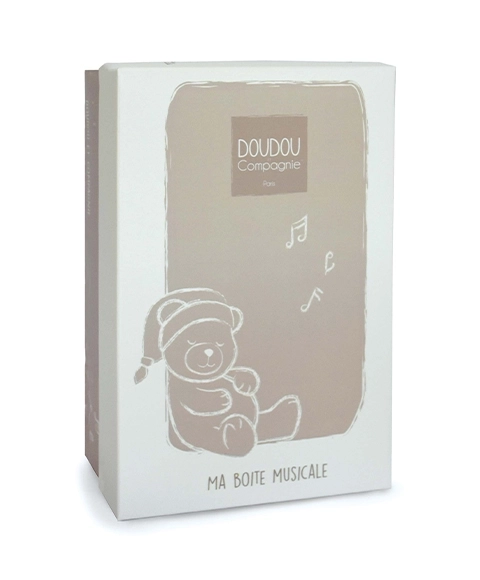 Doudou plišasta glasbena igrača 20 cm