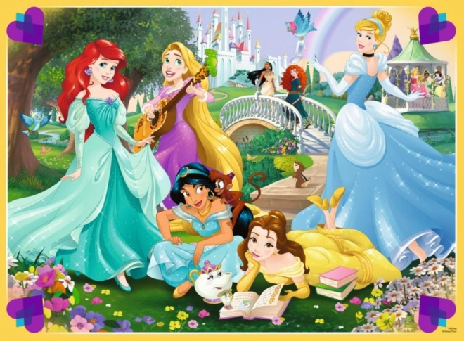 Ravensburger puzzle Disney princeske: pogumen sen XXL 100 kosov
