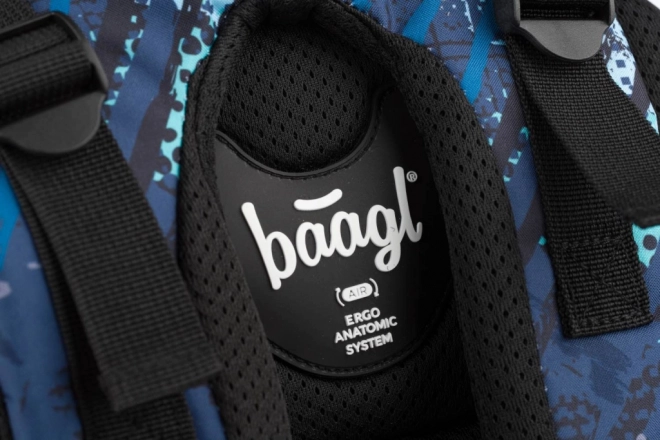 BAAGL šolski nahrbtnik Skate Strukture