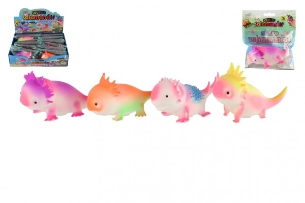 Antistresni stiskalni silikonova salamander