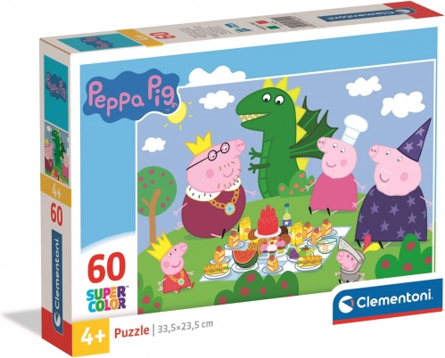 Sestavljanka Pujsa Pepa 60 kosov