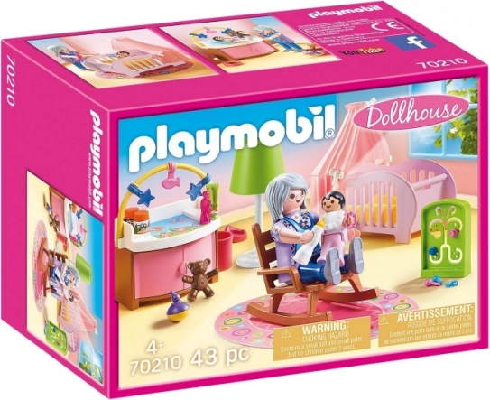Komplet figur PLAYMOBIL Hišica – otroška soba