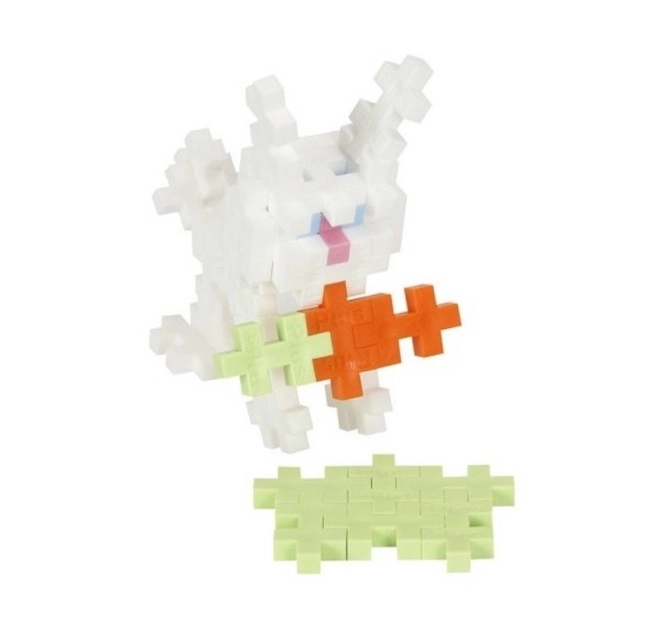 Gradbeni set Plus-Plus Mini Mix 600 kosov (Pastel/Neon) + 2 osnovni plošči