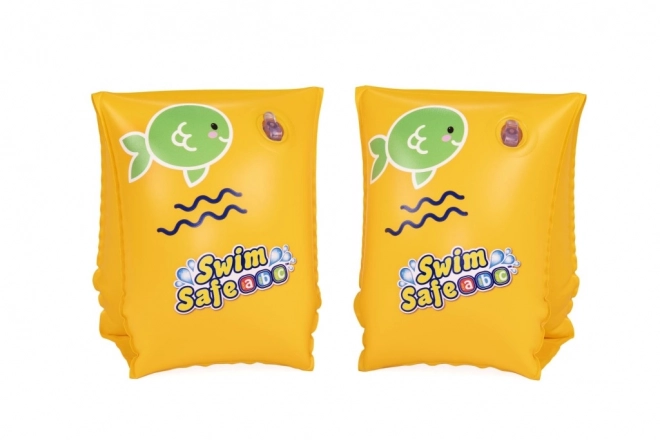 Napihljivi plavalni rokavčki rumeni S 25x15cm BESTWAY