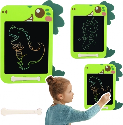 LCD tablica za risanje Dinozaver zelen