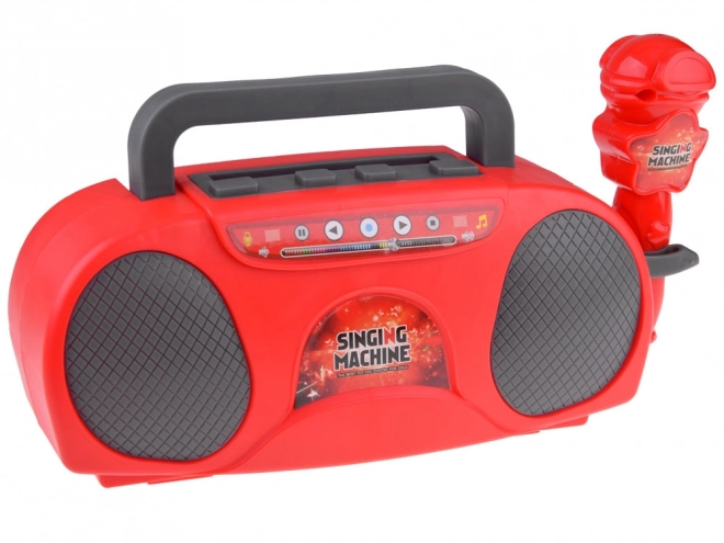 Otroški radio z brezžičnim zvočnikom in mikrofonom