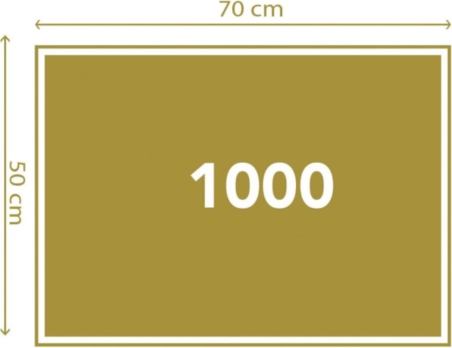 CLEMENTONI Nemogoče puzzle Arašidi 1000 kosov