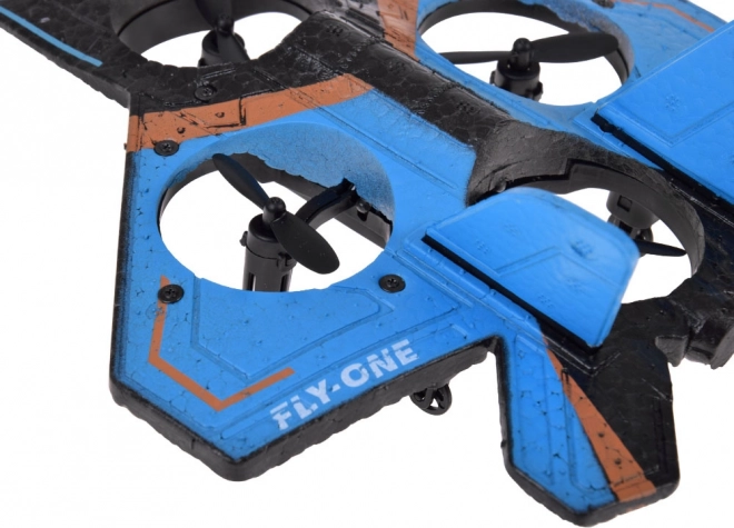Daljinsko vodeni dron Quadcopter z LED diodami