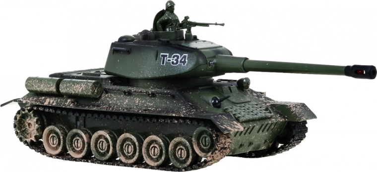 Podrobno izdelan T-34 s premično kupolo