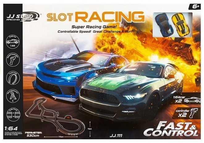 Dirkalna steza 2 Cars Slot Cars 1:64