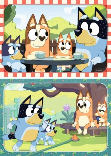 Sestavljanka Puzzle Bluey na pikniku 2x12