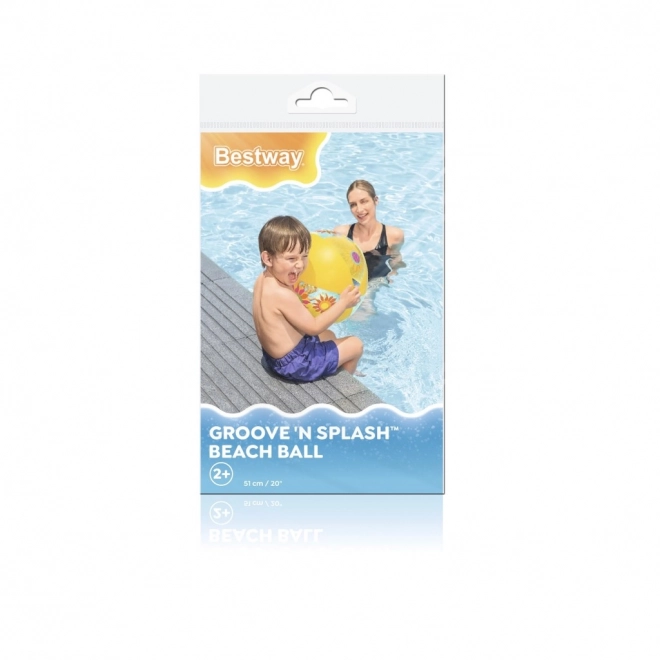 Pisani napihljivi plažni žogica Bestway Groove 'n Splash 51 cm sadje