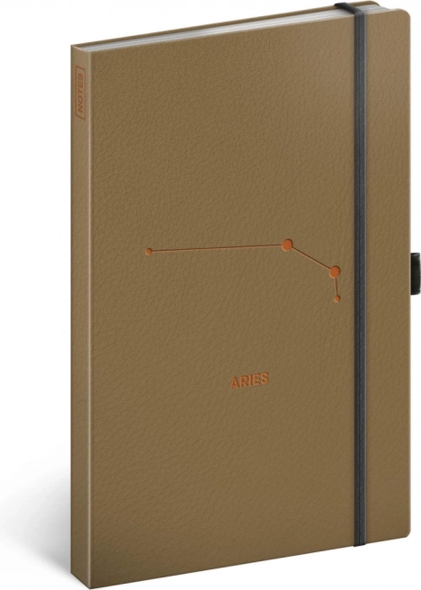 notique črtasti zvezek oven 13 × 21 cm