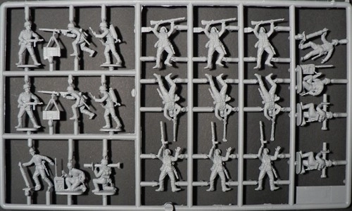 Nemška pehota - plastične figurice