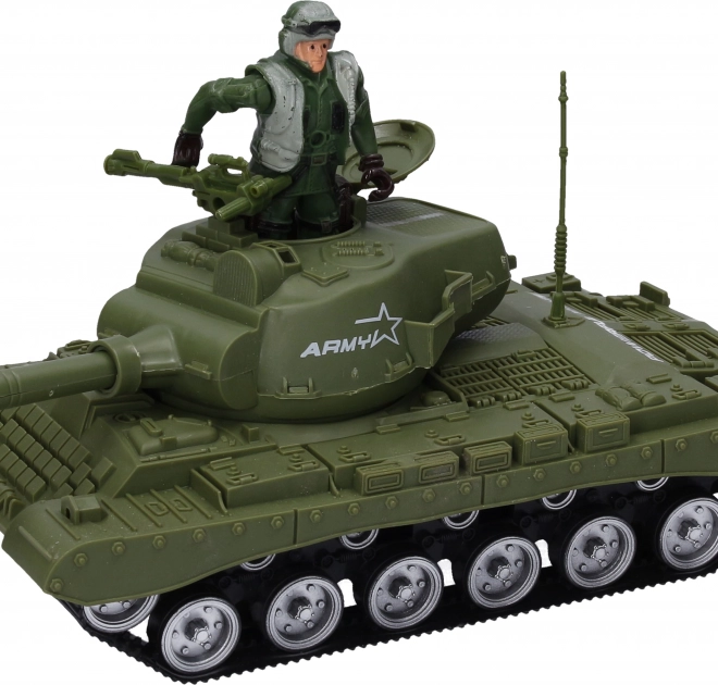 Tank z vojakom 26 cm
