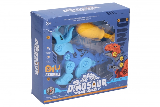 Dino vijačni triceratops 16 cm