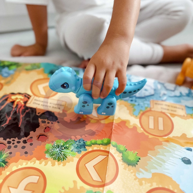 Gradbeni komplet Dinozavri 2v1 namizna igra