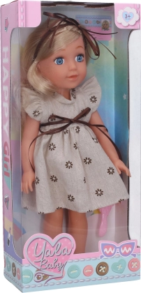 Punčka z mašno 35 cm