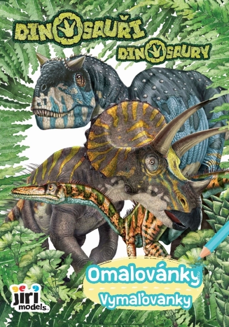 Pobarvanke A5+ Dino – dinozavri za otroke