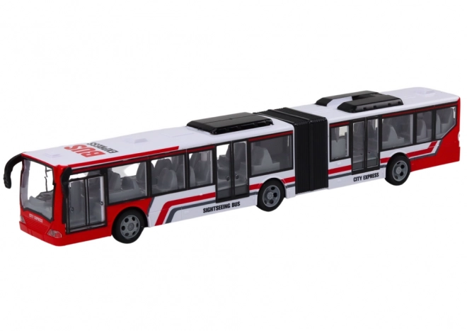 RC daljinsko voden mestni avtobus rdeč/bel