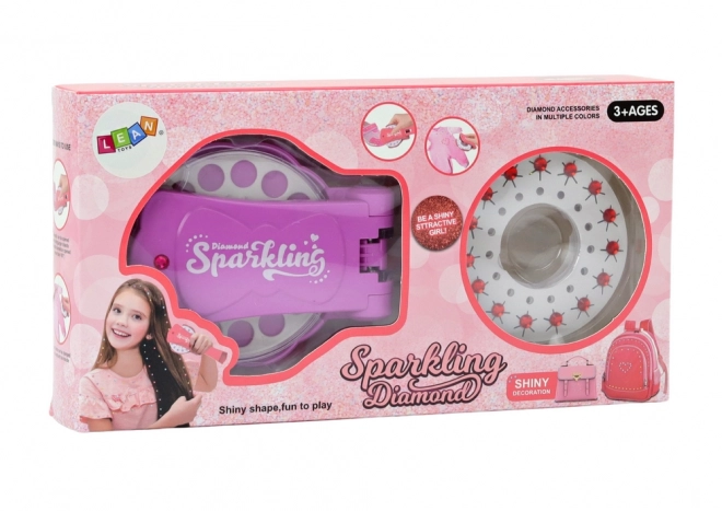 Set za okrasitev las in dodatkov Sparkling Diamond