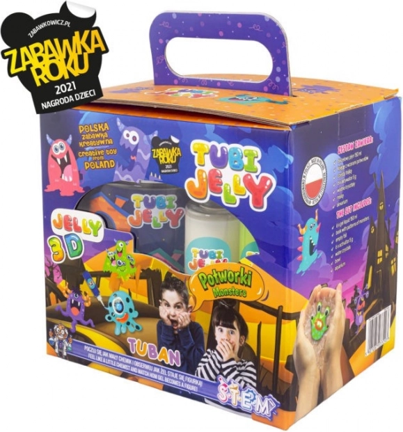 Kreativni set Tubi Jelly – mali akvarij Pošasti