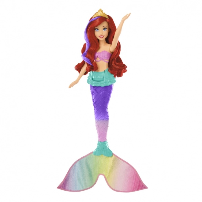 MATTEL Disney Princess punčka Ariel mala morska deklica plava, spreminja barvo