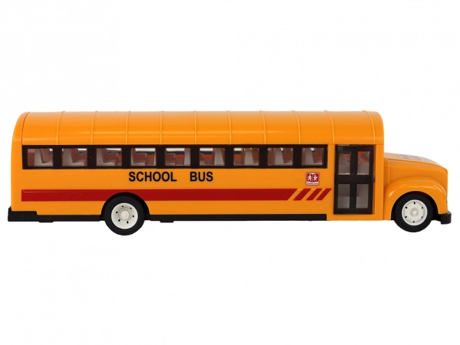 Rumeni šolski avtobus na daljinsko upravljanje R/C Odprta vrata