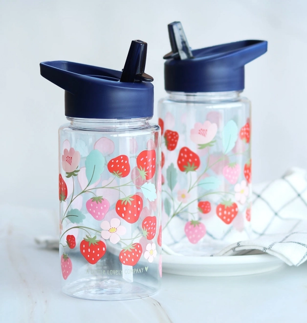 A Little Lovely Company Steklenica za pitje – Jagode