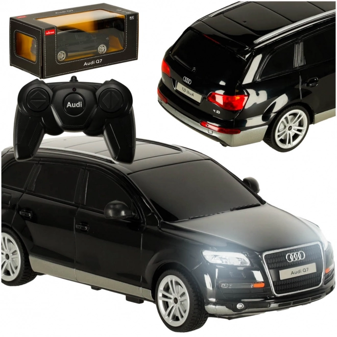 Daljinsko vodeni avtomobil Audi Q7 1:24 črna