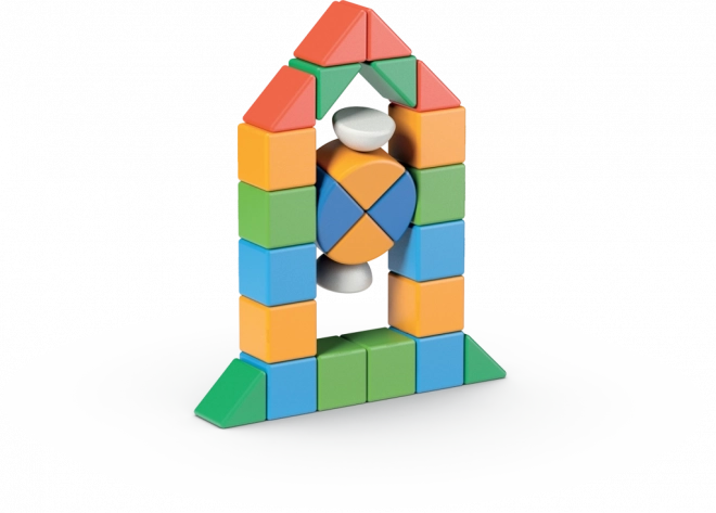 GEOMAG Magnetne kocke Magicube Shapes - Svet 32 delov