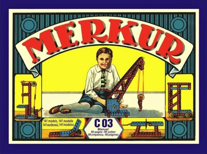 Merkur Classic C03, 163 delov, 141 modelov