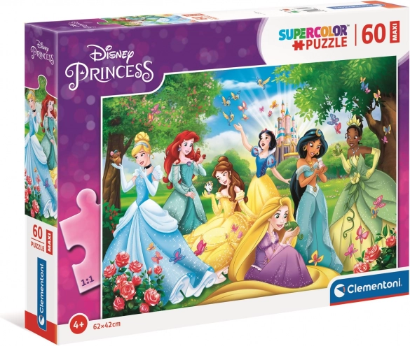 Sestavljanka 60 Maxi koščkov - Disney Princeske