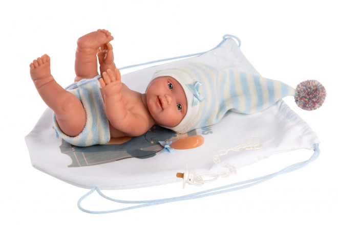 Oblačila za lutko dojenček New Born z dodatki