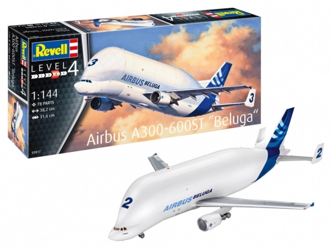 Plastični model letala Airbus A300-600ST Beluga 1/144