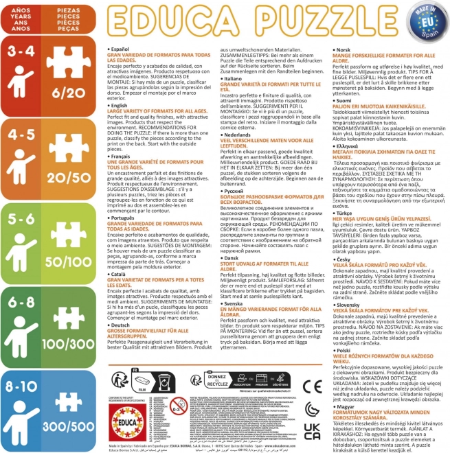 Educa Puzzle Disney Živali 2x48 kosov