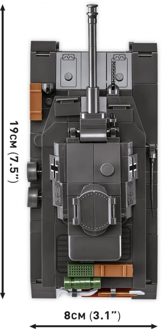 COBI 3127 Druga svetovna vojna Nemški tank Panzerkampfwagen IV Ausf. G 1:35