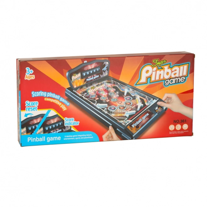 Pinballni Flipper Črna Igra z Neverjetnimi Lučmi in Zvoki